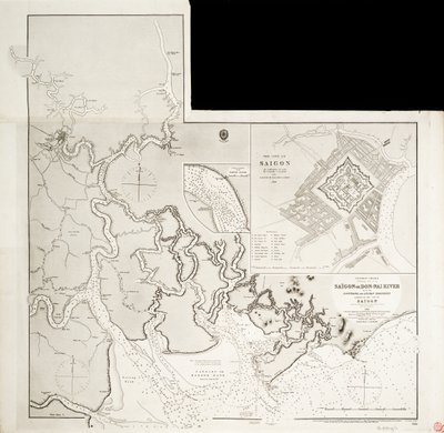 インドシナ 地図 作： J. & C. Walker