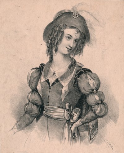 「ロザリンド」、1830年代。 作： J C Wilson