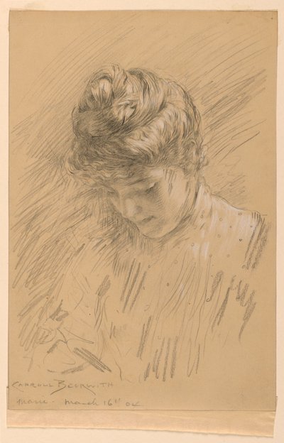 マリー 作： J. Carroll Beckwith
