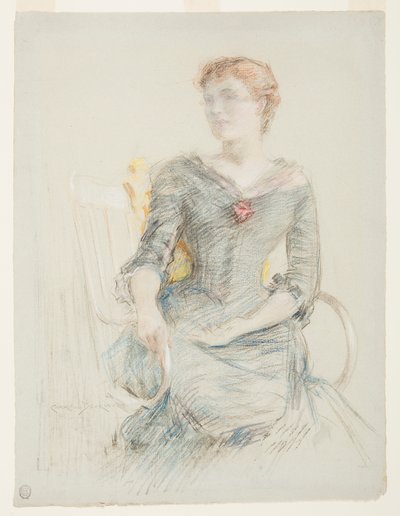 肖像画 作： J. Carroll Beckwith
