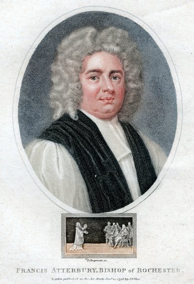 フランシス・アタベリー、英語の文学者、政治家、司教、1798年。 作： J. Chapman