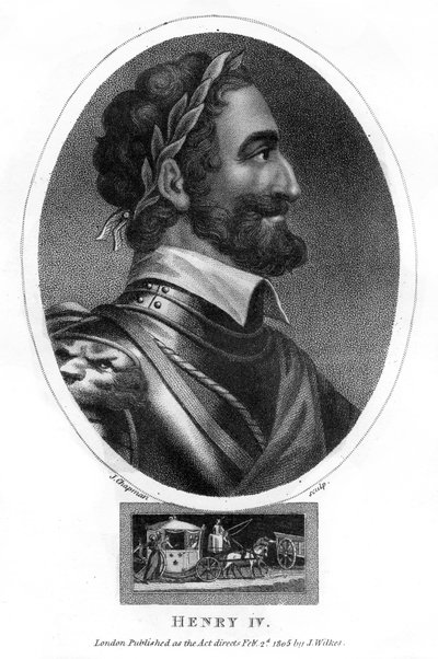 ヘンリー4世、フランス国王、1805年。 作： J. Chapman