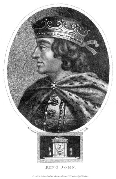 ジョン王1167-1216、1804。 作： J. Chapman
