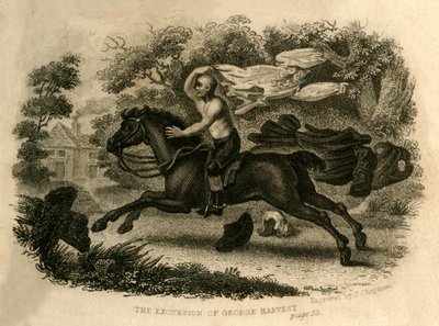 ジョージハーベストの遠足、1821年。 作： J. Chapman