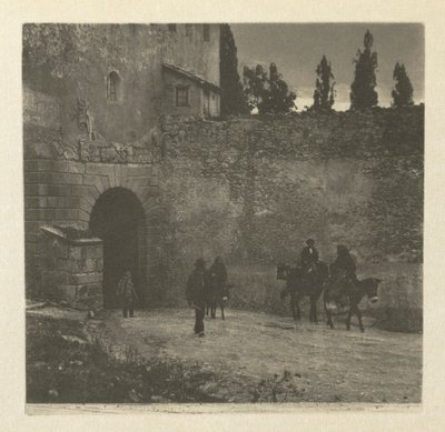 カメラワーク：ゲートウェイ - セゴビア、1914年 作： J. Craig Annan