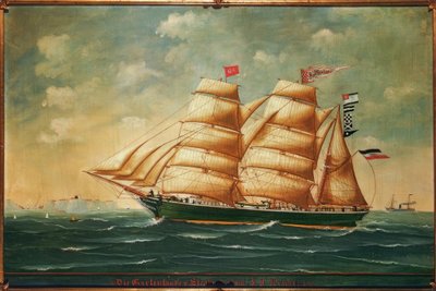 The Arbour of Stralsund, Capt.J.f.クリューガー 作： J. F. Krüger