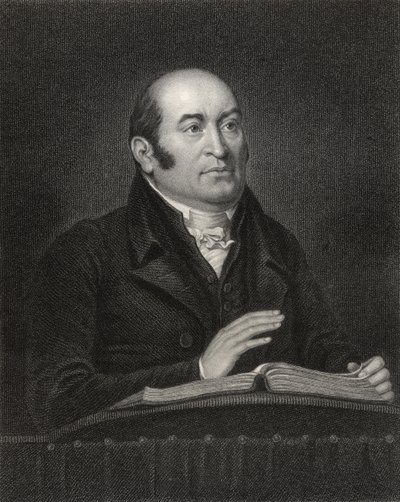 「ナショナルポートレートギャラリー、ボリュームIII」からサミュエルフリーマン（1773-1857）によって彫刻されたロバートホール、c.1835を公開 作： J. Flowers