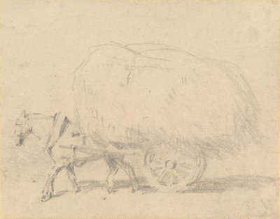 干し草を引く馬 作： J. Frederick Tayler