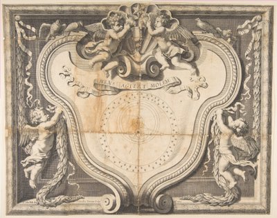 コペルニクス システム、約。 1639年。 作： J Girardin