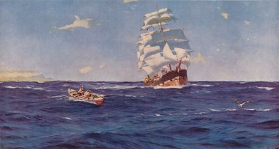 バルパライソ沖、1899 年、1938 年 作： J Greig Pirie