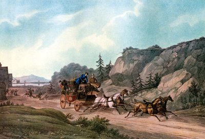 「パイロットのいないアンダーウェイ」、1836年から1927年。 作： J Harris