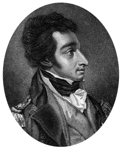 提督ウィリアムシドニースミス1764-1840、海軍司令官、1837年。 作： J. Hopwood