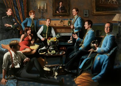 混乱の肖像, 2000-2010 （キャンバスに油彩） 作： 