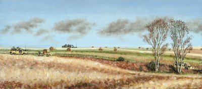 SCOUTING, 2018（油絵） 作： J Hugh L Beattie