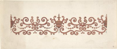 パネル装飾のデザイン、1828-40。 作： J Hulme