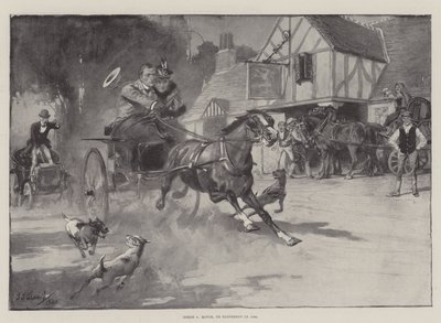 馬vモーター、または1900年の駆除 作： J. J. Waugh