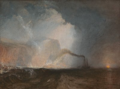 フィンガルの洞窟、スタファ 作： Joseph Mallord William Turner