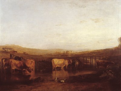 テムズとイシスの連合（ &39;ドーチェスターミード、オックスフォードシャー） 作： Joseph Mallord William Turner
