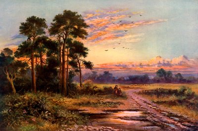 「秋の夕日」、1911-1912。 作： J Maurice