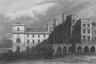 The Houses of Lords and Commons (e.g. engraving) 作： John Preston Neale