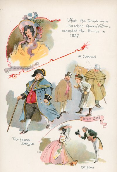 1837年の人々 作： J. R. Sinclair