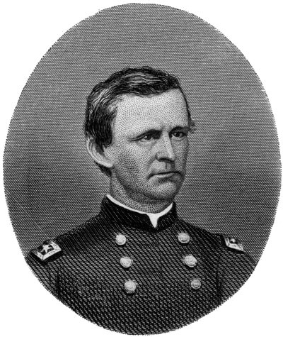 ウェスリー・メリット、北軍の将軍、1862-1867。 作： J. Rogers