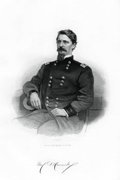 ウィンフィールドスコットハンコック、連合の将軍、1862-1867。 作： J. Rogers