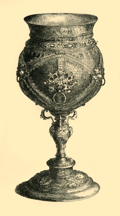 ココナッツカップ、c1585、1881年。 作： J. S. Goepel