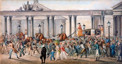 カールトン ハウス、ウェストミンスター、ロンドン、1821 年 作： J Sidgwick