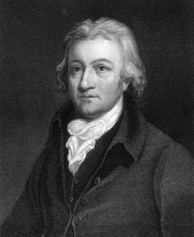 エドモンド・カートライト、イギリスの聖職者で発明家、1836年。 作： J. Thomson