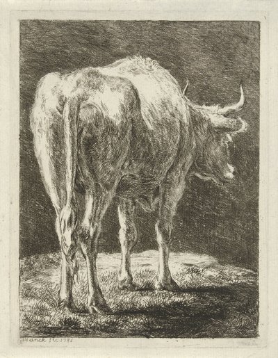 風景の中の牛 作： Jabes Heenck