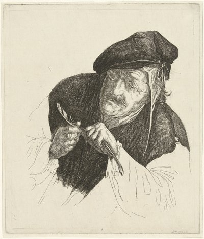男は彼のペンを楽しませる 作： Jabes Heenck