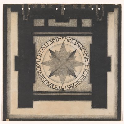 裏表紙 ヴェンディンゲン 1920 作： Jac Jongert
