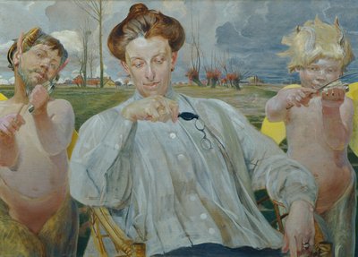 アーティストの妻 作： Jacek Hyacinth Malczewski