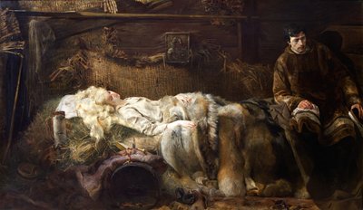 エレナイの死 作： Jacek Malczewski