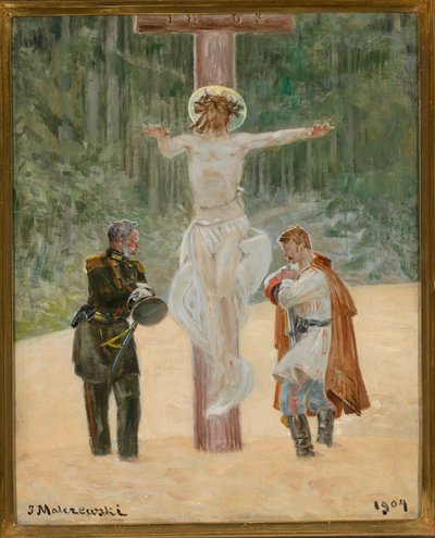 和解（1863年の蜂起を描いた象徴的な場面） 作： Jacek Malczewski
