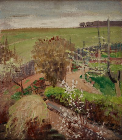 田舎からの春の風景 作： Jacek Malczewski
