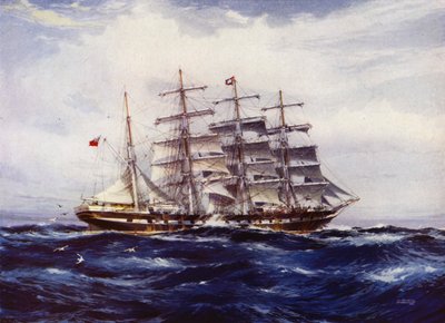 クリッパー・シップスメドウェイ（カラーリトグラフ 作： Jack (after) Spurling