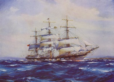 帆船インバーカーギル 作： Jack Spurling