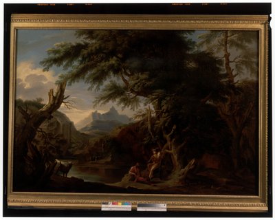 一組の風景 作： Jacob Philippe Hackert