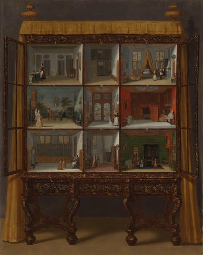 ペトロネラ・オールトマンの人形の家 ペトロネラ・オールトマンのドールハウス (1655/56-1716) 作： Jacob Appel (I)
