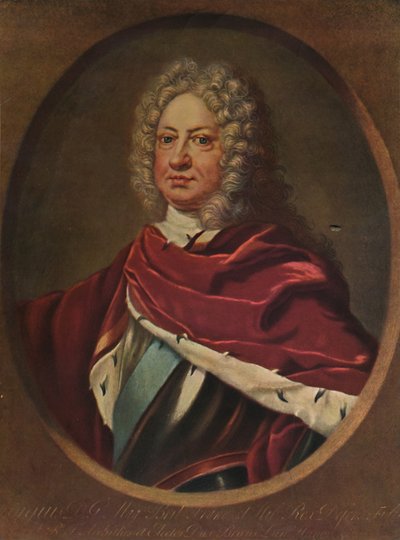 「ジョージ 2 世、イングランド王」、1721 年～1724 年、1913 年 作： Jacob Christoph Le Blon