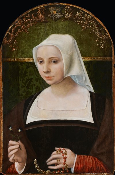バーバラ・アレンツ、1530年。 作： Jacob Claesz. van Utrecht