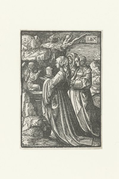 空の墓の三人のマリア 小さな情熱（シリーズタイトル） 作： Jacob Cornelisz van Oostsanen