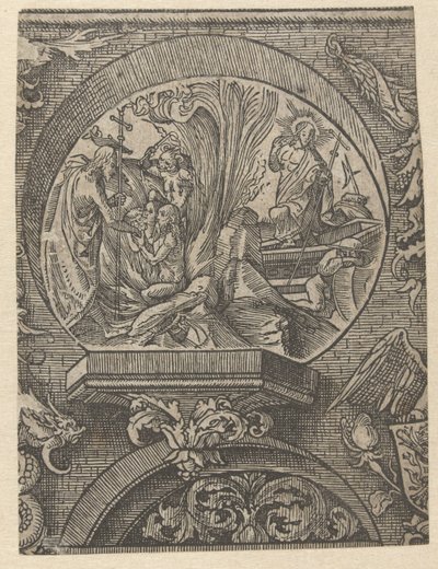地獄への昇天とキリストの復活 クリード（シリーズタイトル） 作： Jacob Cornelisz van Oostsanen