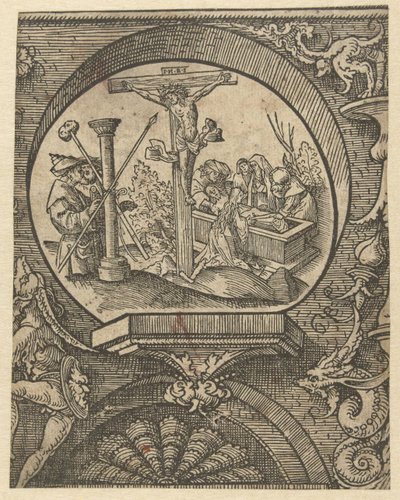 キリストの磔刑と埋葬 クリード（シリーズタイトル） 作： Jacob Cornelisz van Oostsanen