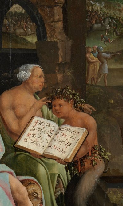 サウルとエンドルの魔女 作： Jacob Cornelisz van Oostsanen