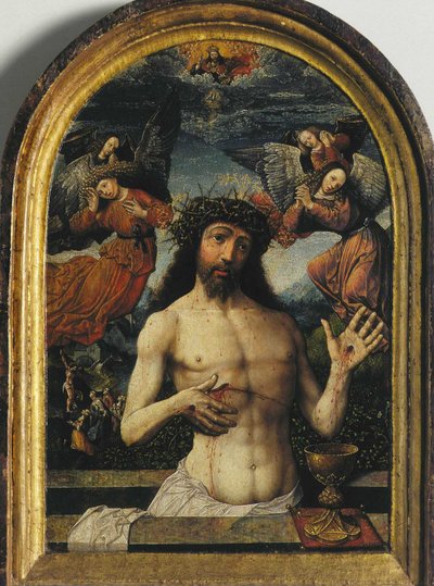 悲しみの男 作： Jacob Cornelisz van Oostsanen