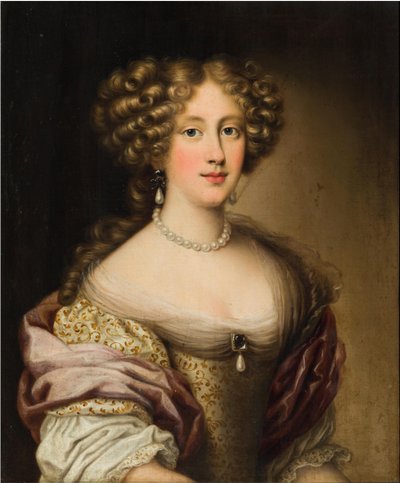 クリスティーナ・ダドリー・パレオッティ、ノーサンバーランド公爵夫人、1672 年から 1678 年まで。 作： Jacob Ferdinand Voet