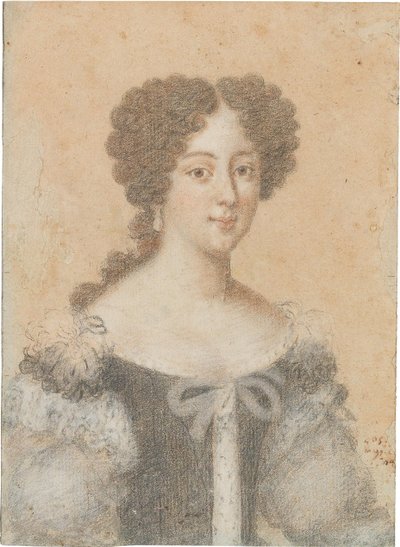 Clelia Cesarini Colonna 1655-1735、ソンニーノ公爵夫人の肖像。 作： Jacob Ferdinand Voet